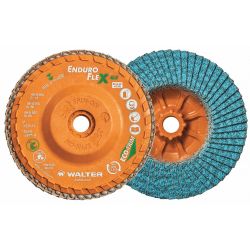 FLAP DISC,5" DIA.,TYPE 27,COAT ED