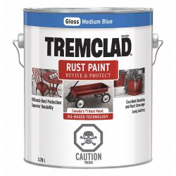 PAINT TREMCLAD MED BLUE 1-GAL