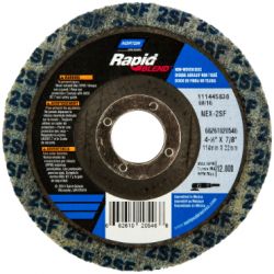 SAINT-GOBAIN NORTON 20546, DISC-RAPID FINISHING - SUPER FINE 4-1/2X7/8 20546