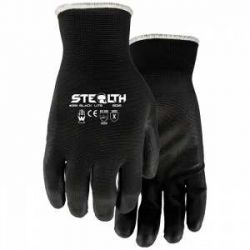 WATSON GLOVES 391-XS, GLOVE-STEALTH LITE BLACK - NYLON POLY PALM XS 391-XS