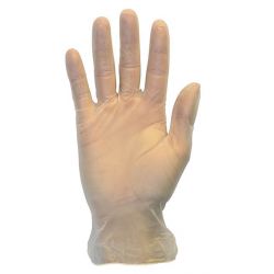 CANSAFE - SAFETYZONE GVP9-MD-1, GLOVE - VINYL CLEAR STANDARD - POWDER FREE MEDIUM 100/BX GVP9-MD-1