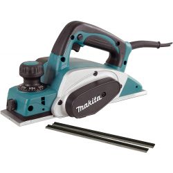 MAKITA KP0800KX, PLANER - 3-1/4" WITH CARRYING - CASE AND EXTRA SET OF BLADES KP0800KX