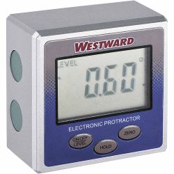 WESTWARD 2YNK6, MAGNETIC DIGITAL PROTRACTOR 2YNK6