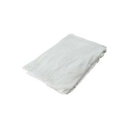 WIPECO INDUSTRIES JTW-W25, WIPERS- BLEACHED WHITE GANZIE - RAGS 25LB/BOX JTW-W25