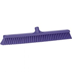 PUSH BROOM - PURPLE - 24" SMALL POLYPROPYLENE