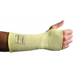 SUPERIOR GLOVE KKWC10TH, SLEEVE-KEVLAR KNIT 10" - STOCKINETTE W/THUMB HOLE KKWC10TH