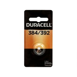 DURACELL D384/392PK, BATTERY-SILVER OXIDE 1.5V - WATCH/CALC .311"X.142" SOLD/PC D384/392PK