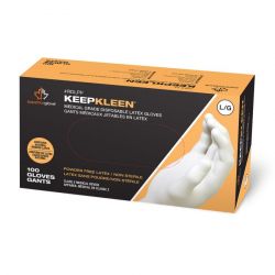 SUPERIOR GLOVE RDLPF-LGE, GLOVE-LATEX DISPOSABLE LARGE - POWDER FREE KEEP KLEEN 100/BX RDLPF-LGE