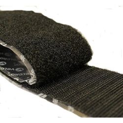 VELCRO 191245, VELCRO -BLACK HOOK 2" X 25 YDS - ADHESIVE BACKED 191245