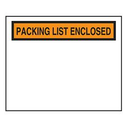 PLASTIC PACKING SLIP POUCH - 4-1/2X5-1/2 CADM-51-B 1000/PKG