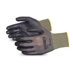 SUPERIOR GLOVE S13BFNT11, GLOVE - BLACK NITRILE SIZE 11 - DEXTERITY S13BFNT11