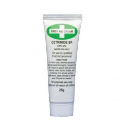 SAFECROSS FIRST AID 05797, FIRST AID/BURN CREAM 25G - CETRIMIDE 05797