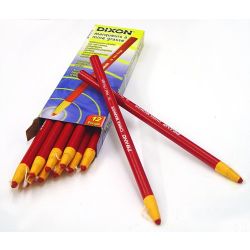 DIXON TICONDEROGA 00079, CHINA MARKER RED - DIXON 00079