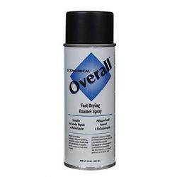 RUST-OLEUM V2404-830, PAINT-MARKING OVERALL - 10 OZ AEROSOL FLAT BLACK V2404-830