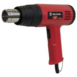 KING TOOLS 8300N, HEAT GUN KIT 1500W - 110V 12.5A WITH CASE 8300N